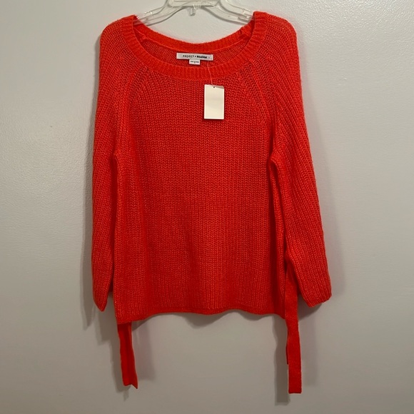 Dark Coral Sweater - Picture 3 of 8